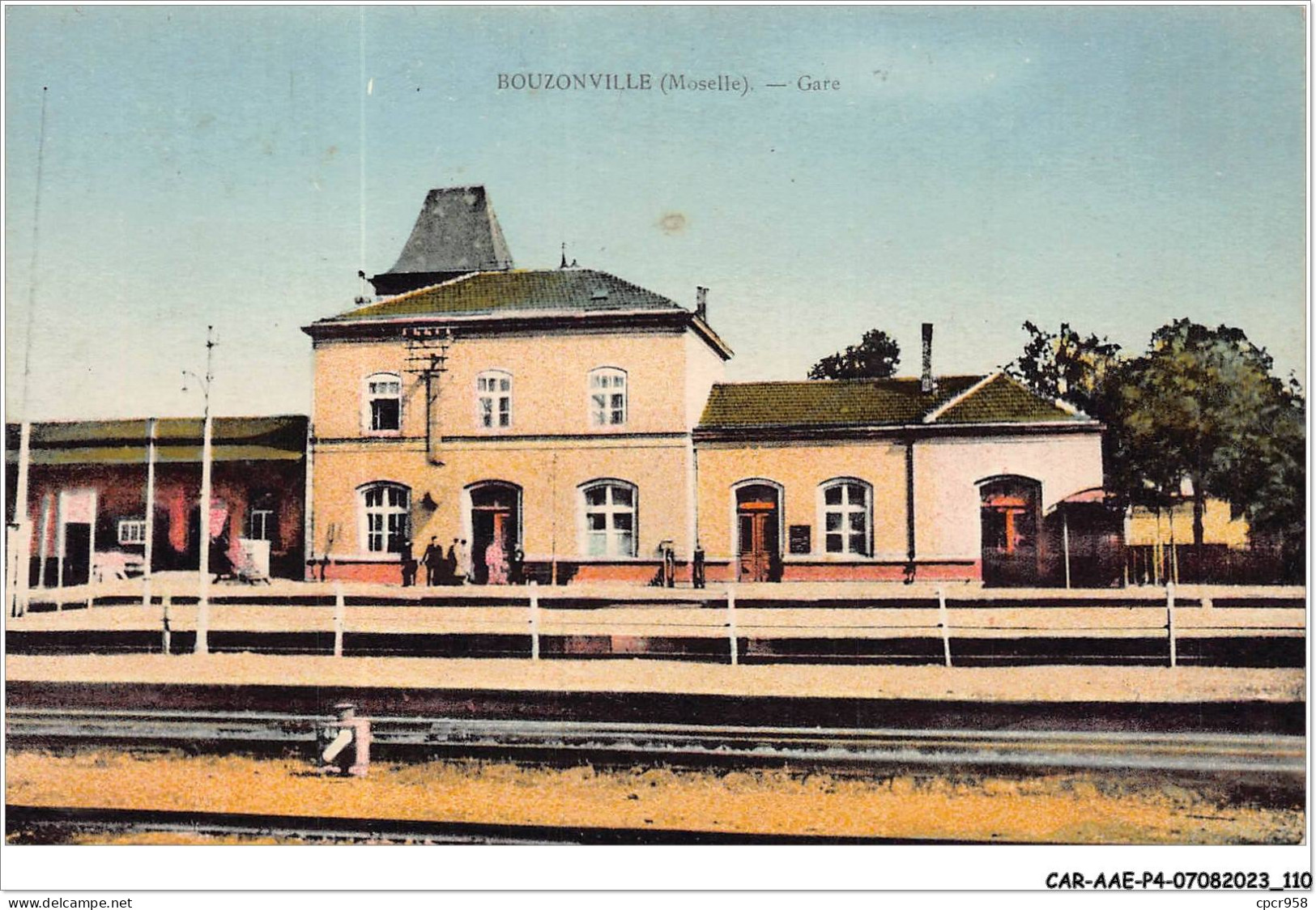 CAR-AAEP4-57-0356 - BOUZONVILLE - Gare - Other & Unclassified