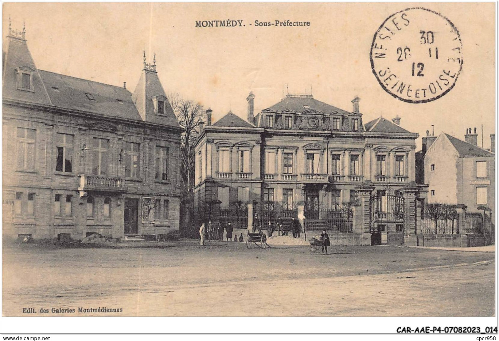 CAR-AAEP4-55-0308 - MONTMEDY - Sous Prefecture - Montmedy