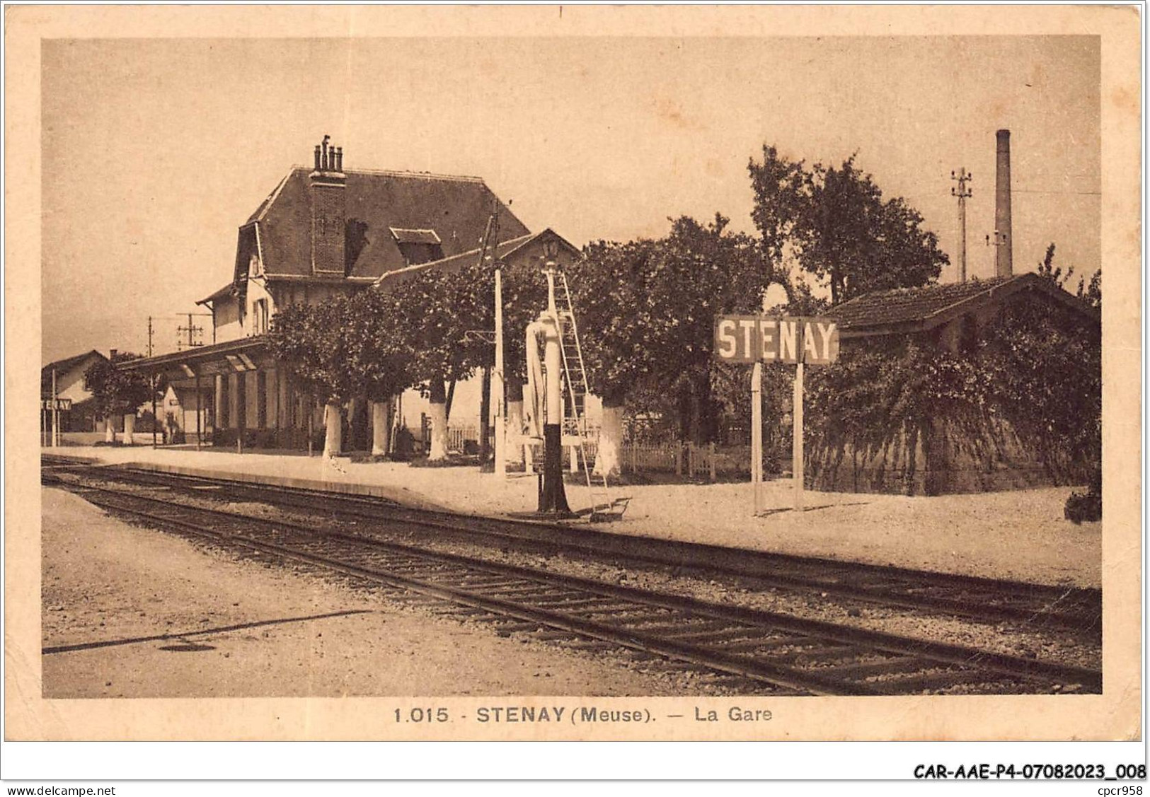 CAR-AAEP4-55-0305 - STENAY - La Gare - Stenay