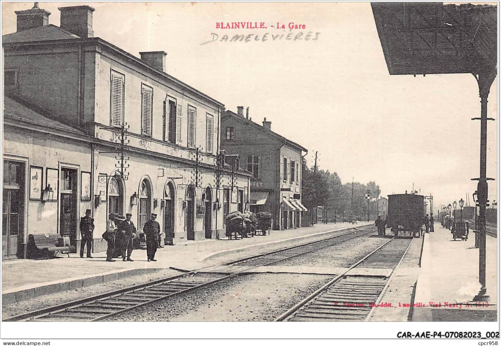 CAR-AAEP4-50-0302 - BLAINVILLE - La Gare - Blainville Sur Mer