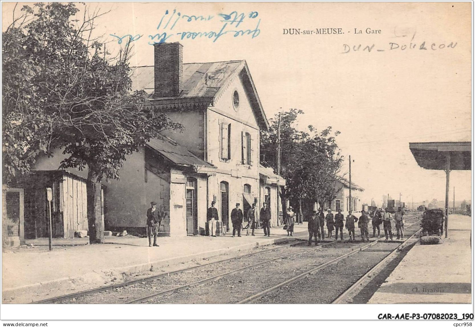 CAR-AAEP3-55-0298 - DUN-SUR-MEUSE - La Gare - Dun Sur Meuse