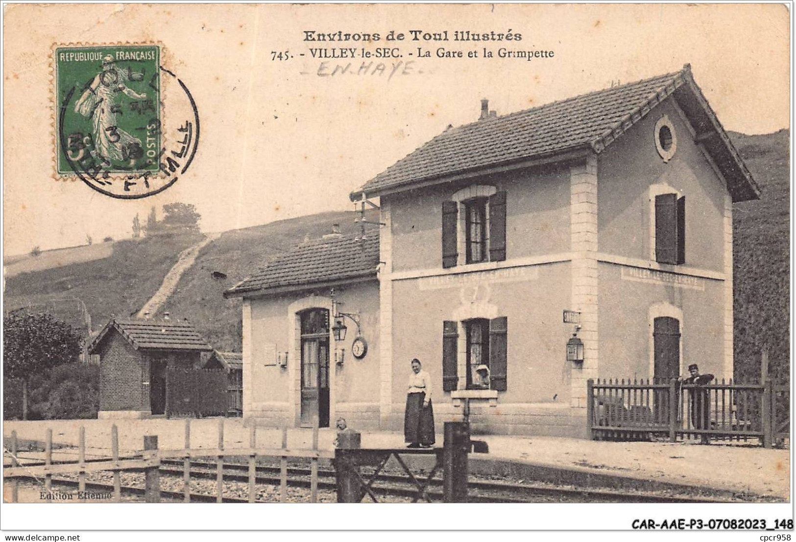 CAR-AAEP3-54-0277 - VILLEY-LE-SEC - La Gare Et La Grimpette - Toul