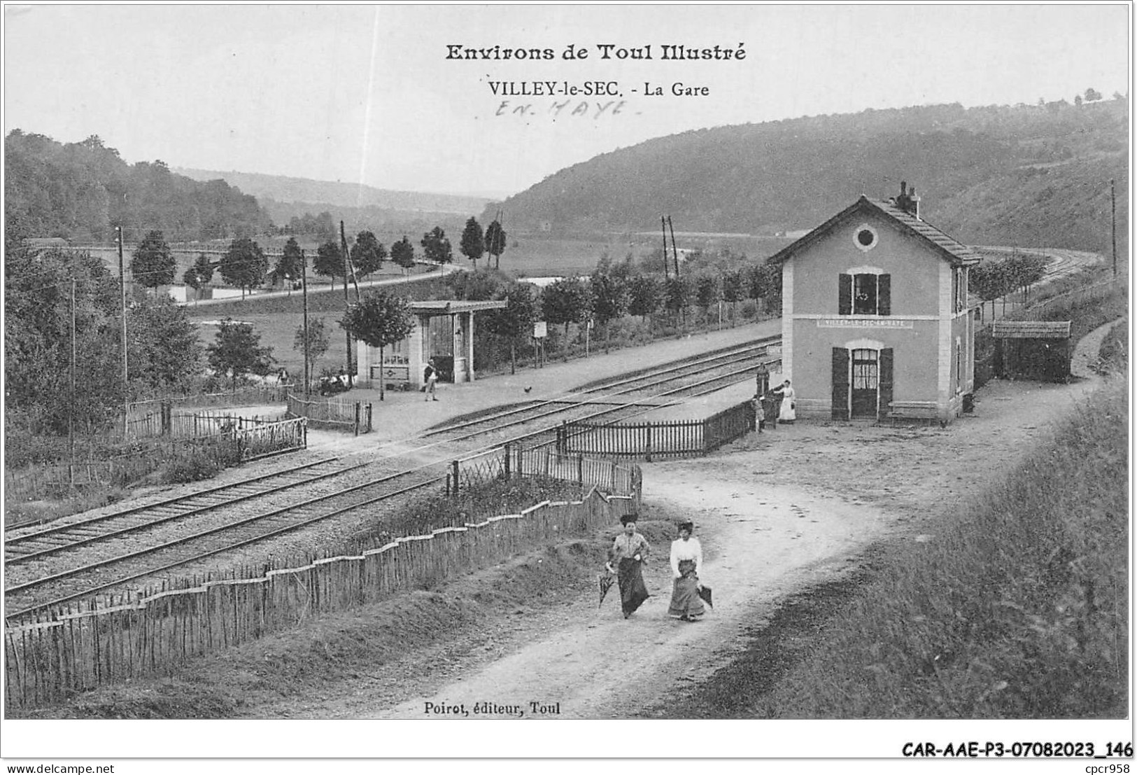 CAR-AAEP3-54-0276 - VILLEY-LE-SEC - La Gare  - Toul