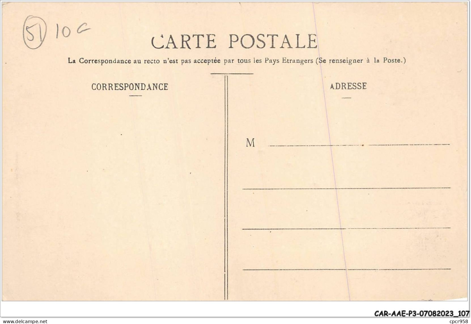 CAR-AAEP3-51-0256 - M.DEMANEST SUR SON MONOPLAN - ANTOINETTE - En Plein Vol Au-dessus Des Plaines - Other & Unclassified