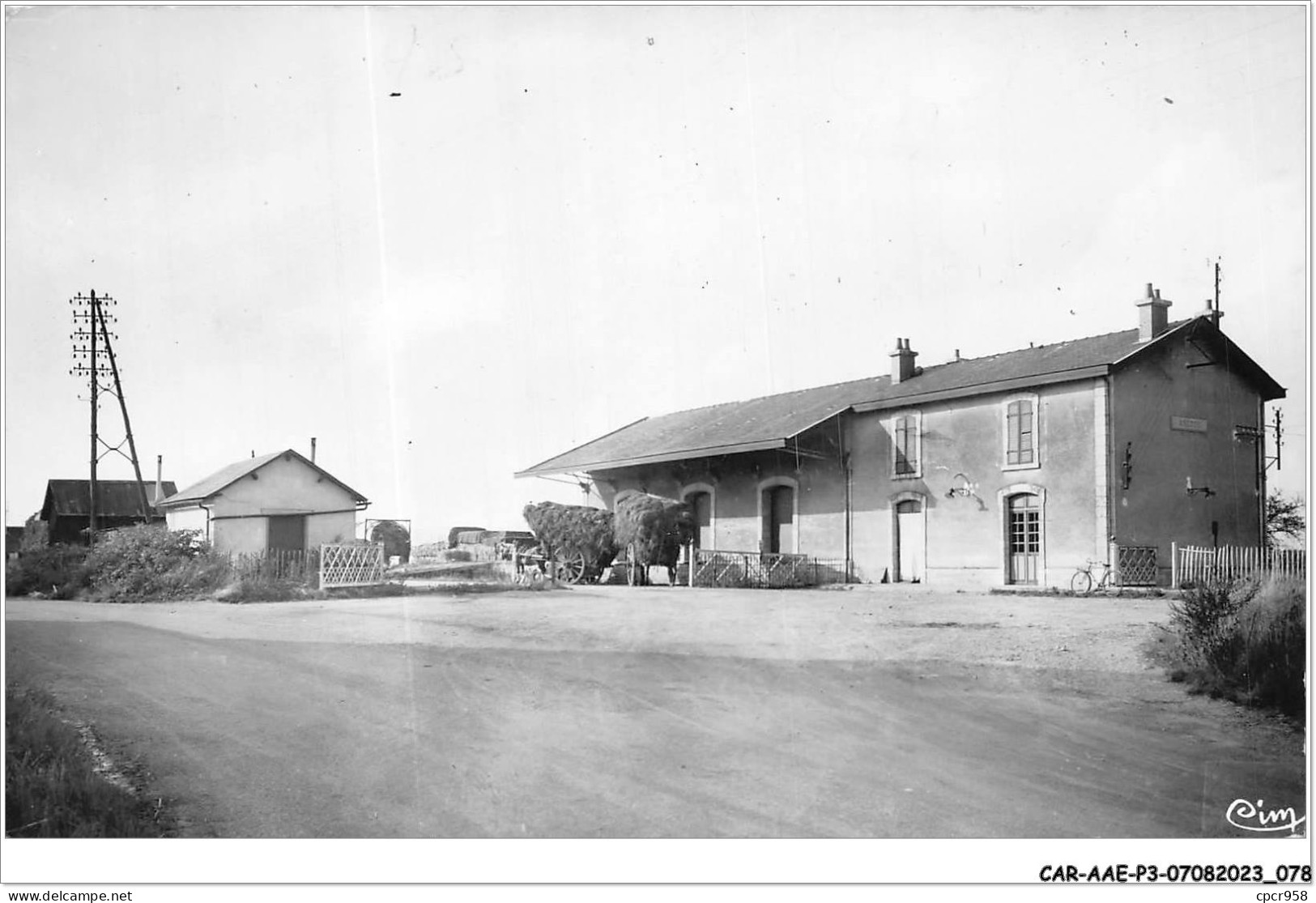 CAR-AAEP3-45-0242 - ASCOUX - La Gare  - Autres & Non Classés