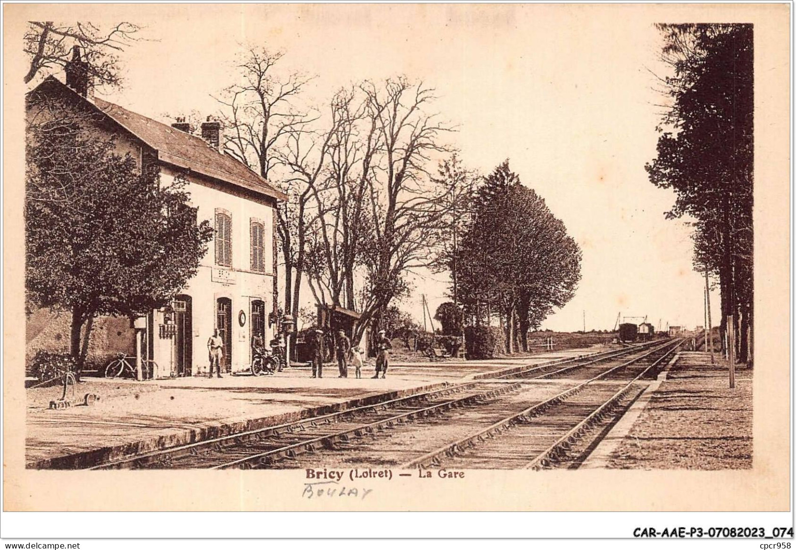 CAR-AAEP3-45-0240 - BRICY - La Gare  - Autres & Non Classés