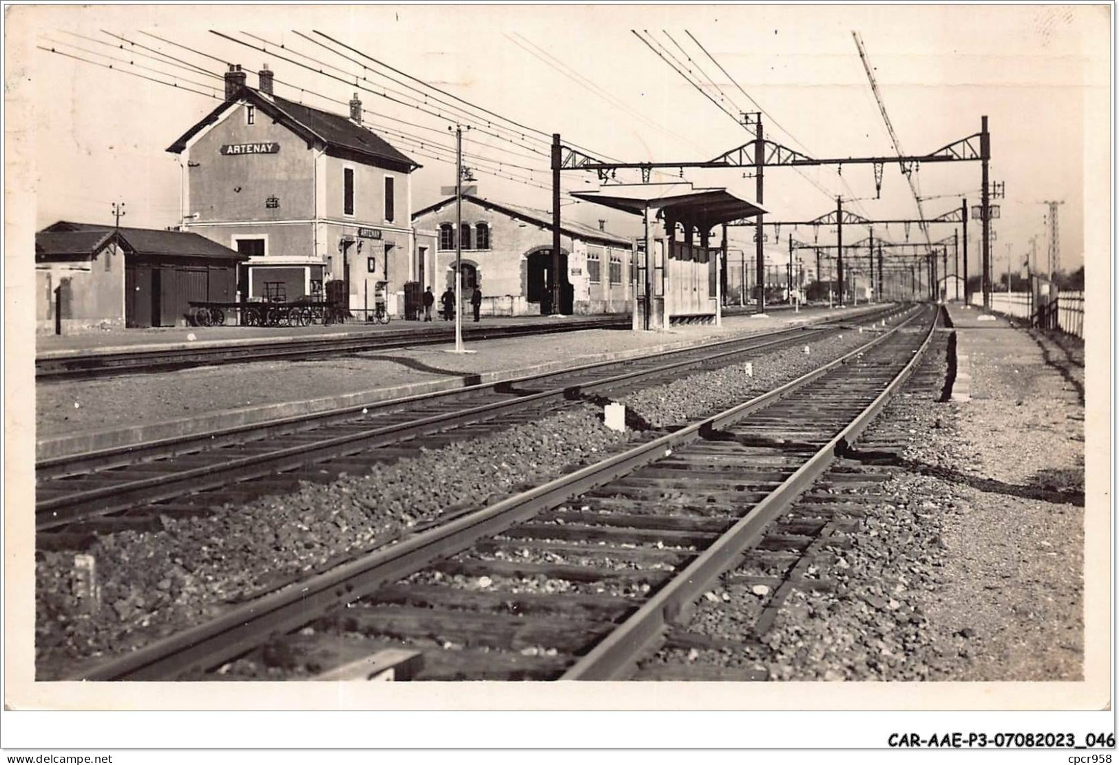 CAR-AAEP3-45-0226 - ARTENAY - La Gare - Artenay