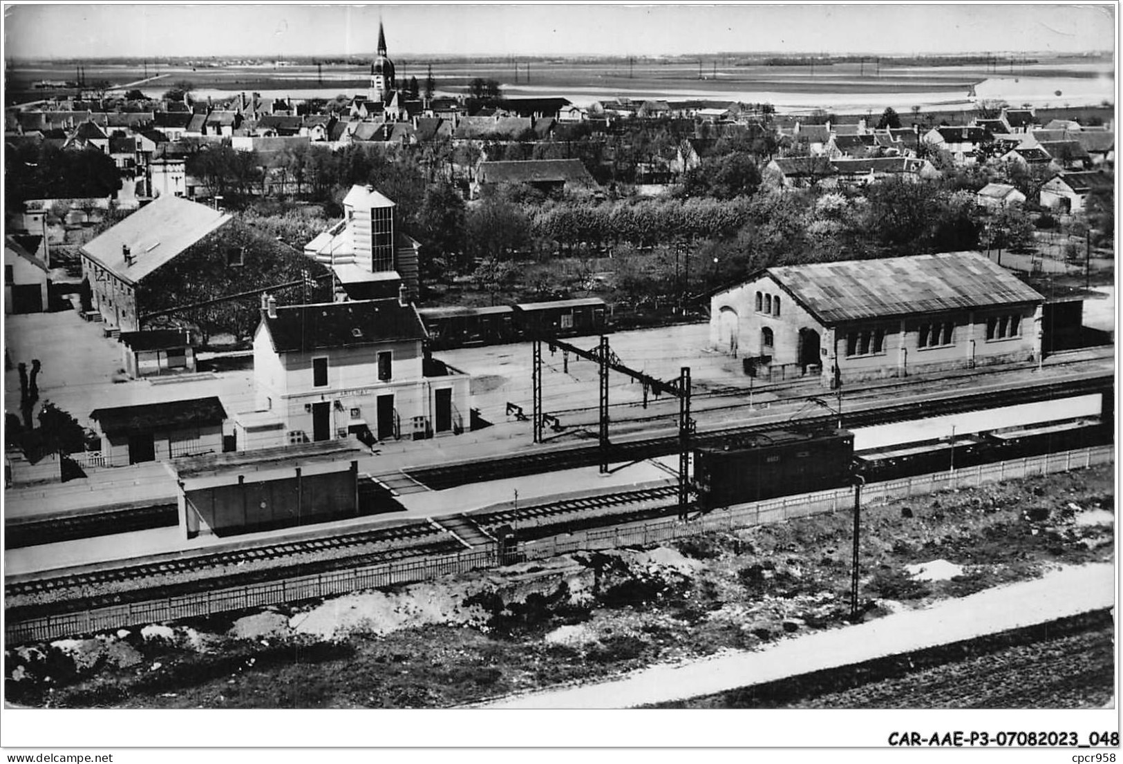 CAR-AAEP3-45-0227 - En Avion Au Dessus De ARTENAY - Artenay