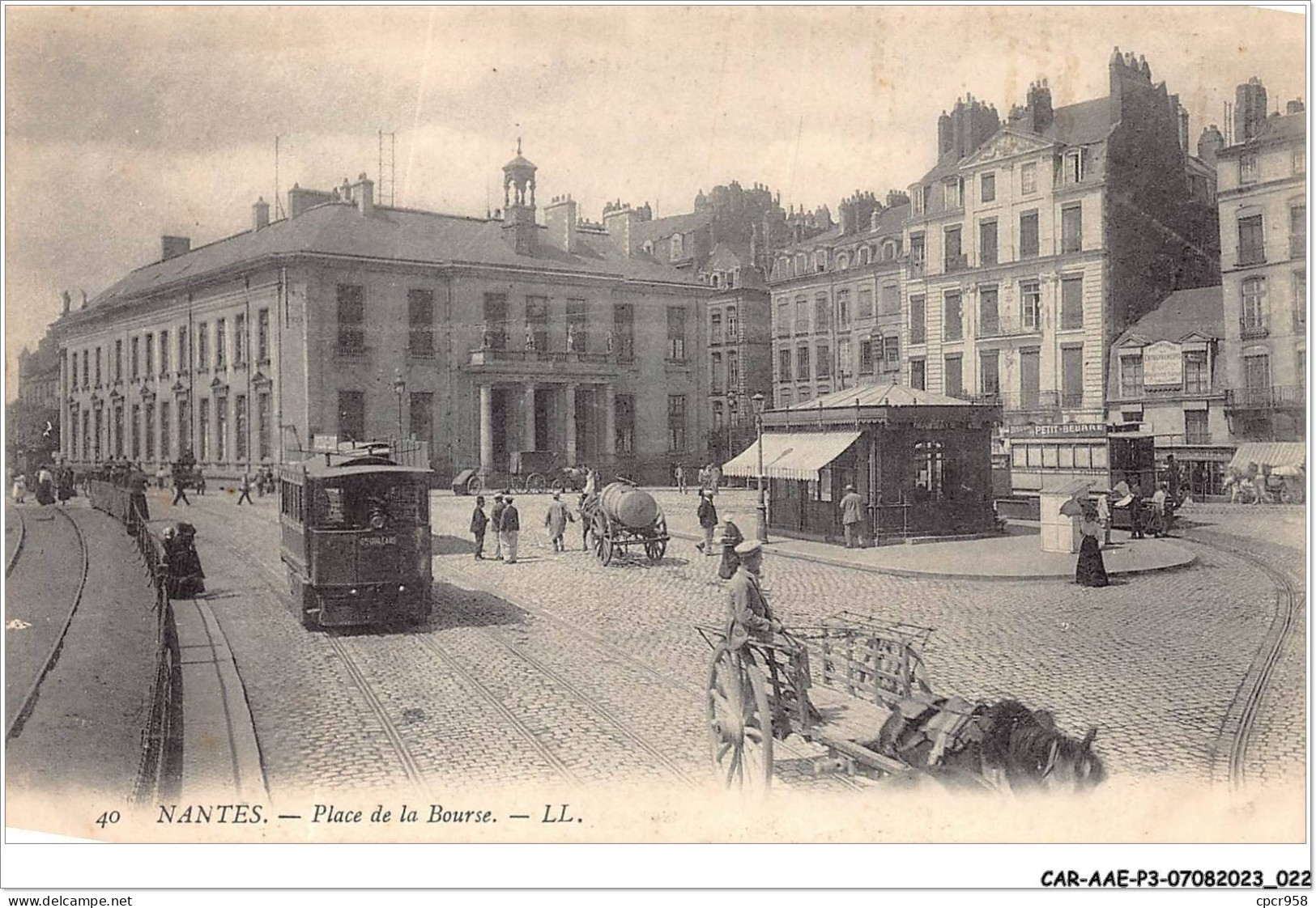 CAR-AAEP3-44-0214 - NANTES - Place De La Bourse - Tramway - Nantes