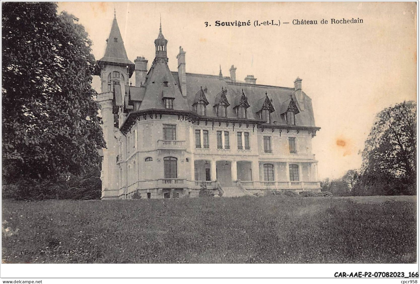 CAR-AAEP2-37-0191 - SOUVIGNE - Chateau De Rochedain - Other & Unclassified