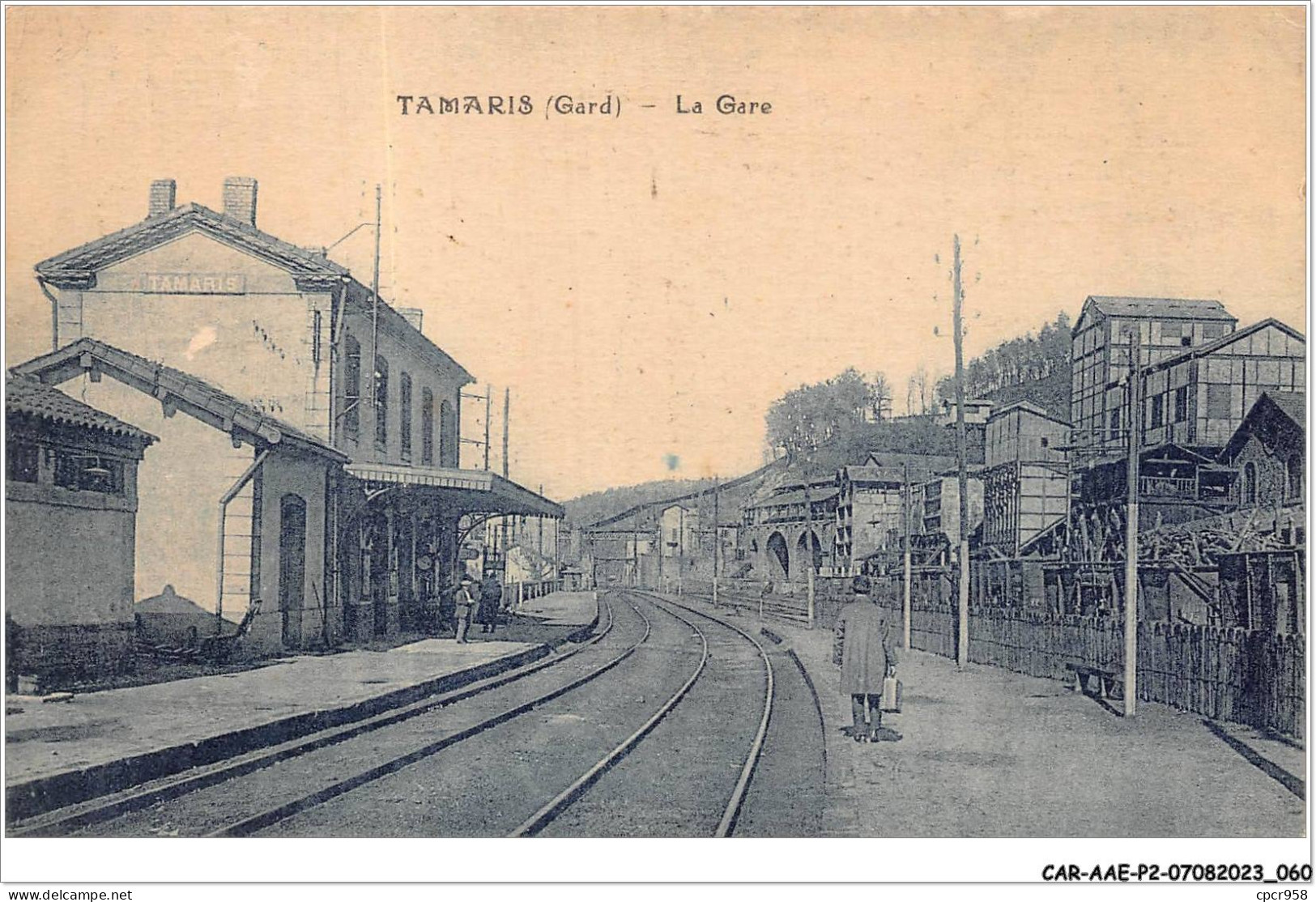 CAR-AAEP2-30-0138 - TAMARIS - La Gare - Autres & Non Classés