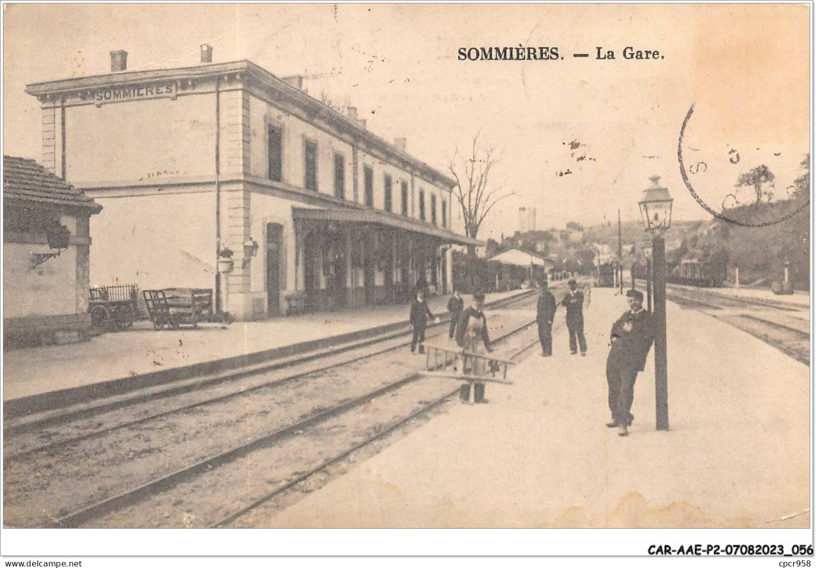 CAR-AAEP2-30-0136 - SOMMIERES - La Gare - Sommières