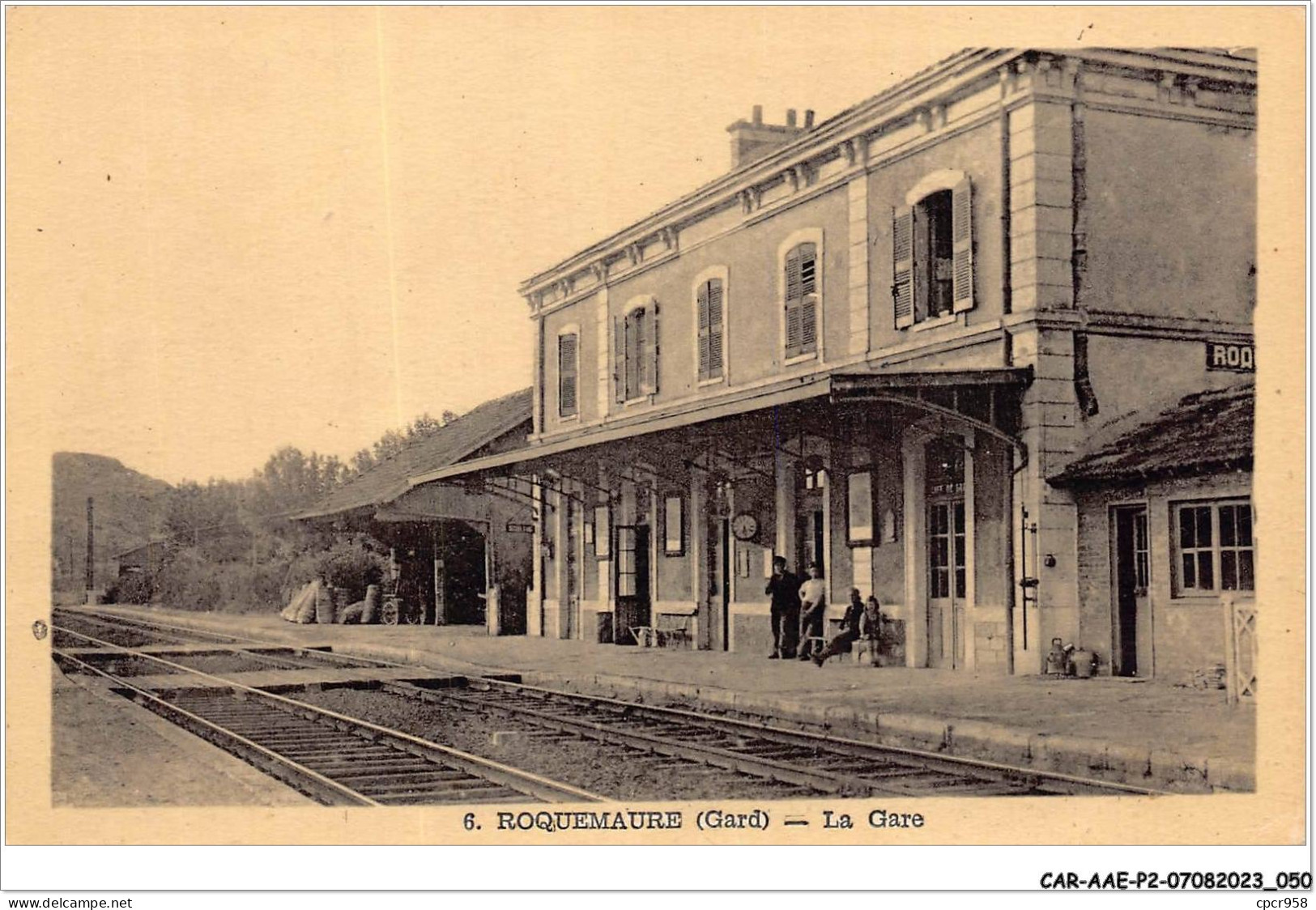 CAR-AAEP2-30-0134 - ROQUEMAURE - La Gare - Roquemaure