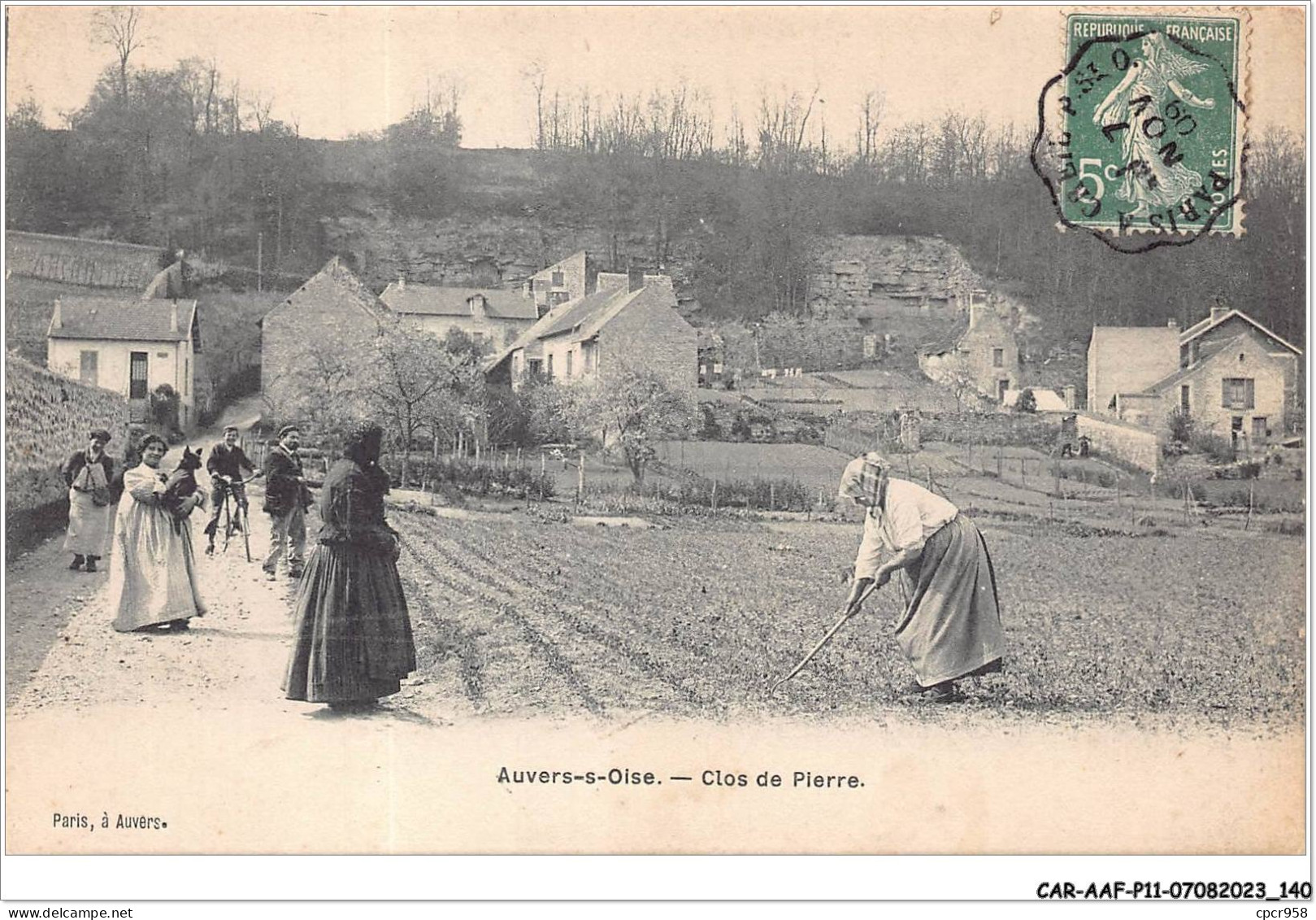 CAR-AAFP11-95-1001 - AUVERS-SUR-OISE - Clos De Pierre - Auvers Sur Oise