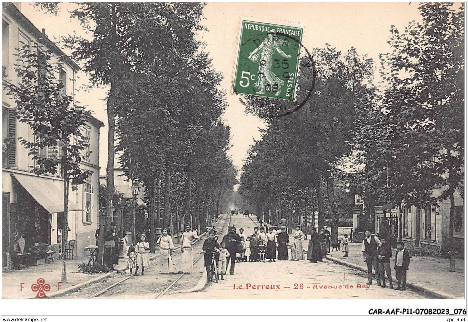 CAR-AAFP11-94-0969 - LE PERREUX - Avenue De Bry - Le Perreux Sur Marne