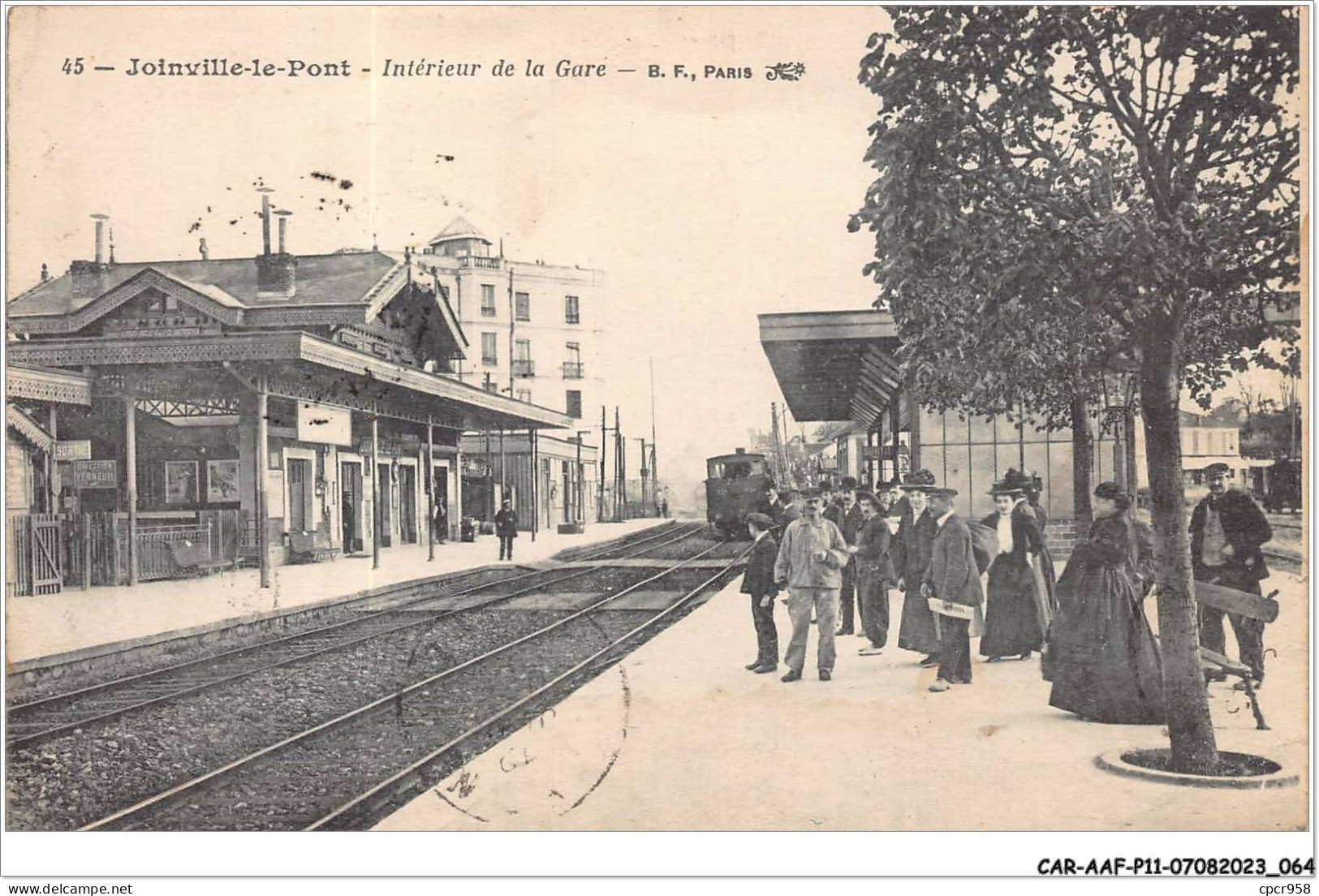 CAR-AAFP11-94-0963 - JOINVILLE-LE-PONT - Intérieur De La Gare - Train - Joinville Le Pont