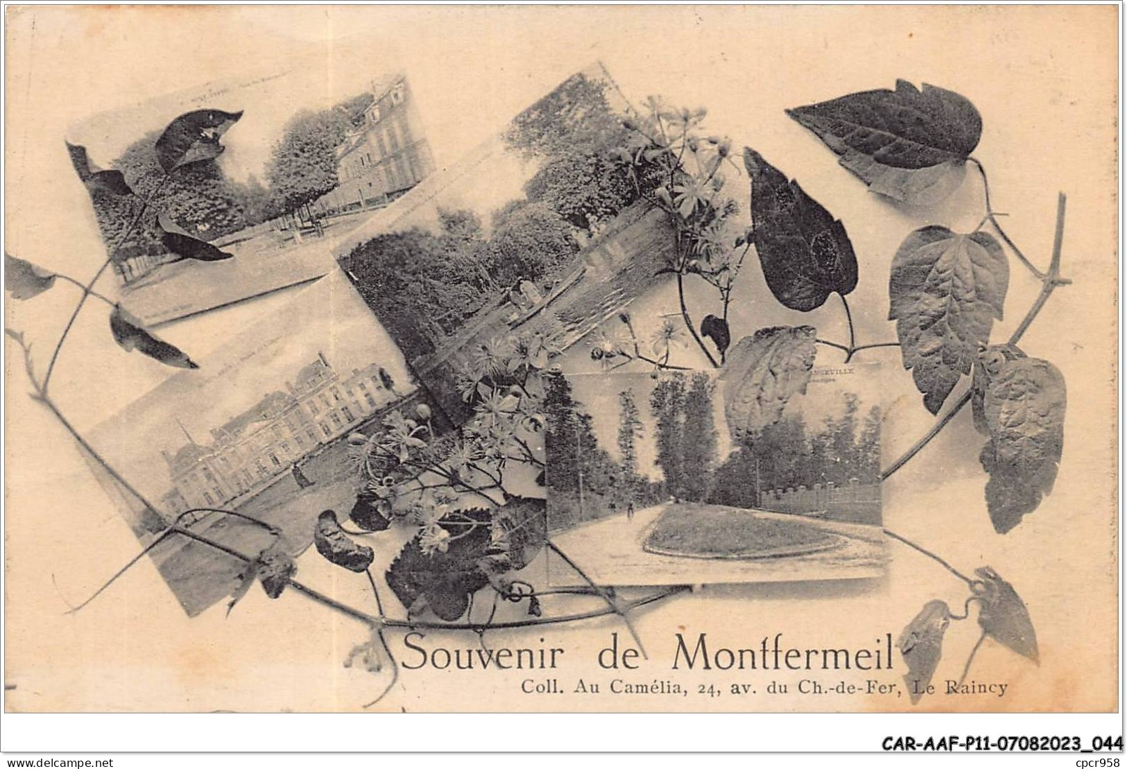 CAR-AAFP11-93-0953 - Souvenir De MONTFERMEIL - Multi-vues - Montfermeil