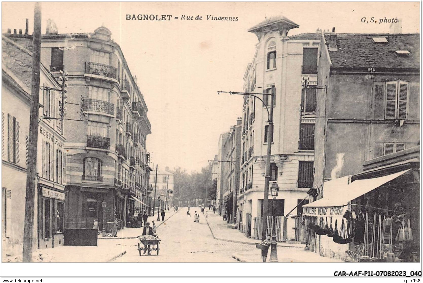 CAR-AAFP11-93-0951 - BAGNOLET - Rue De Vincennes - Bagnolet