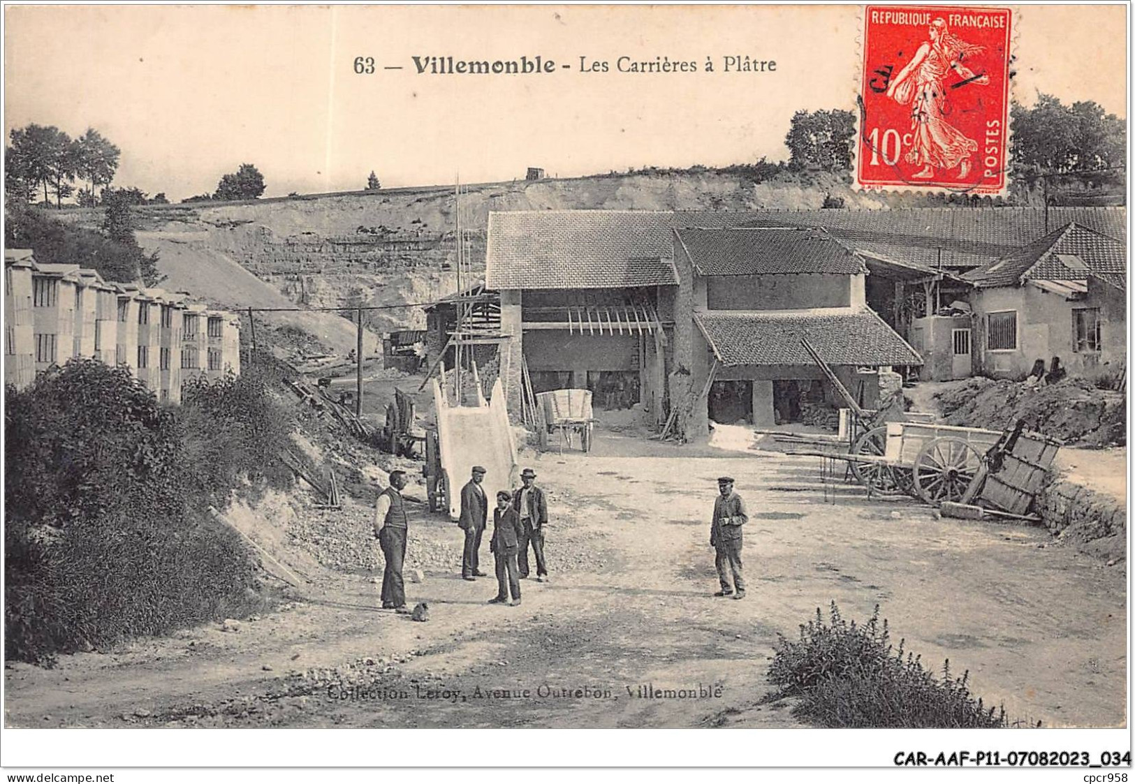 CAR-AAFP11-93-0948 - VILLEMONBLE - Les Carrières à Plâtre - Mine - Villemomble