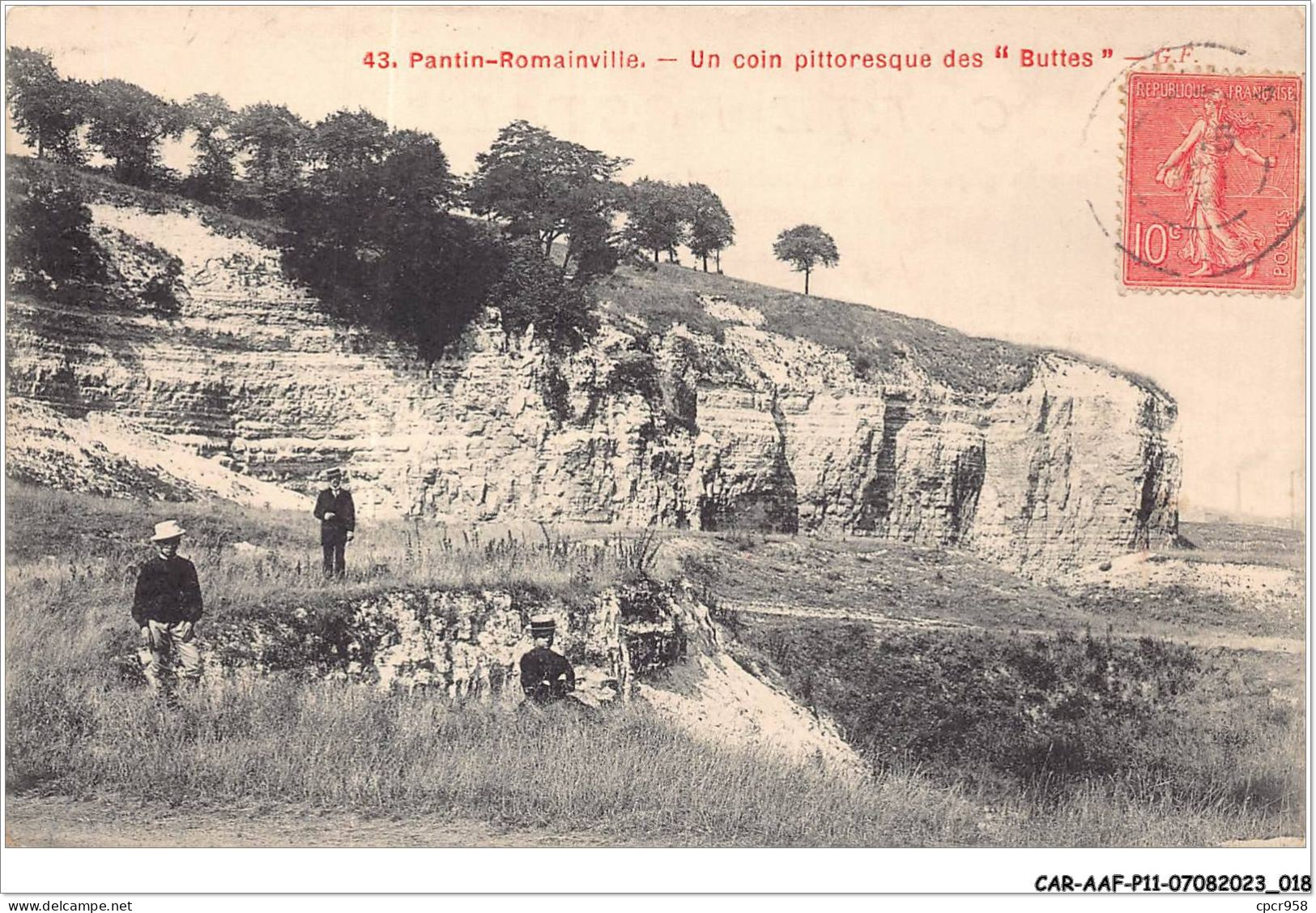 CAR-AAFP11-93-0940 - PANTIN-ROMAINVILLE - Un Coin Pittoresque Des Buttes - Pantin