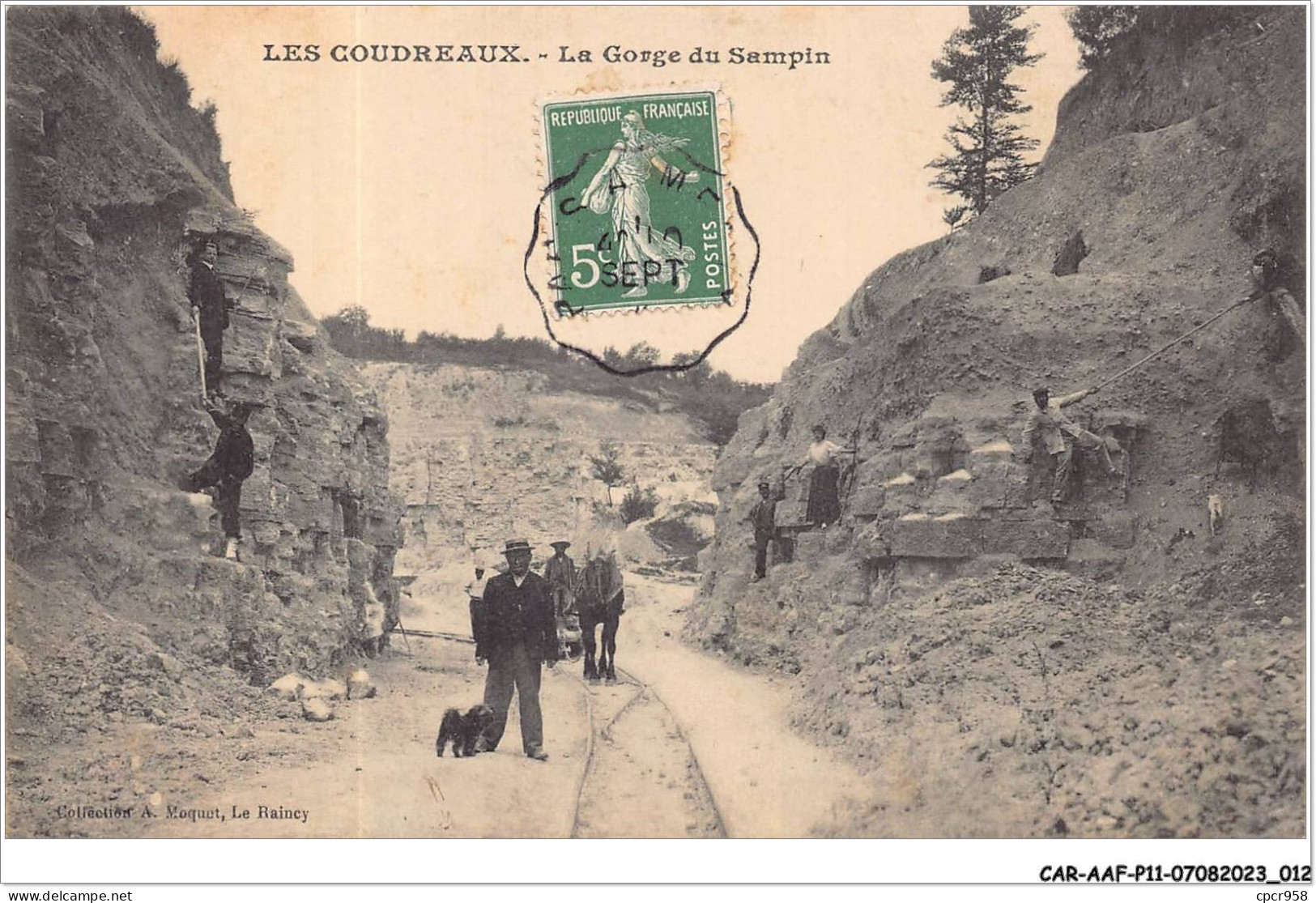 CAR-AAFP11-93-0937 - MONTFERMEIL - LES COUDREAUX - La Gorge Du Sampin - Mine - Sonstige & Ohne Zuordnung