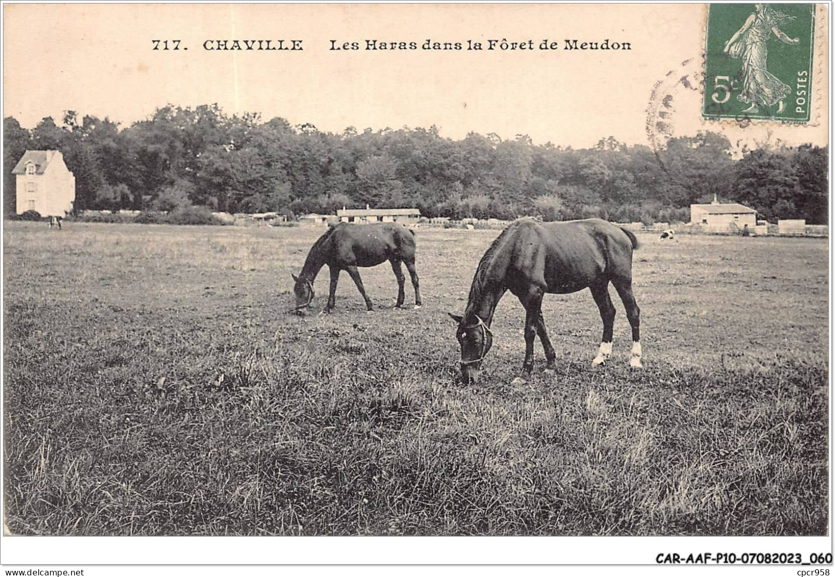 CAR-AAFP10-92-0886 - CHAVILLE - Les Haras Dans La Fôret De Meudon - Chaville
