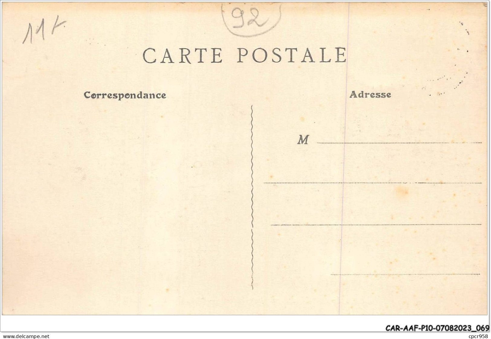 CAR-AAFP10-92-0890 - ISSY-SEINE - école Saint-nicolas - La Fanfare 1913 - Issy Les Moulineaux