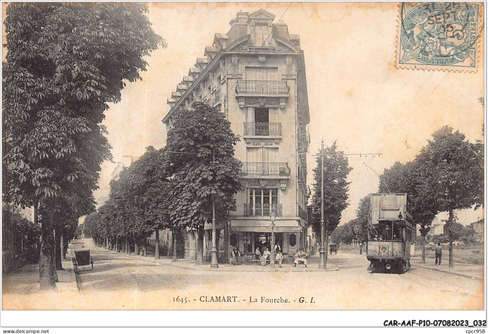 CAR-AAFP10-92-0872 - CLAMART - La Fourche - Tramway - Clamart