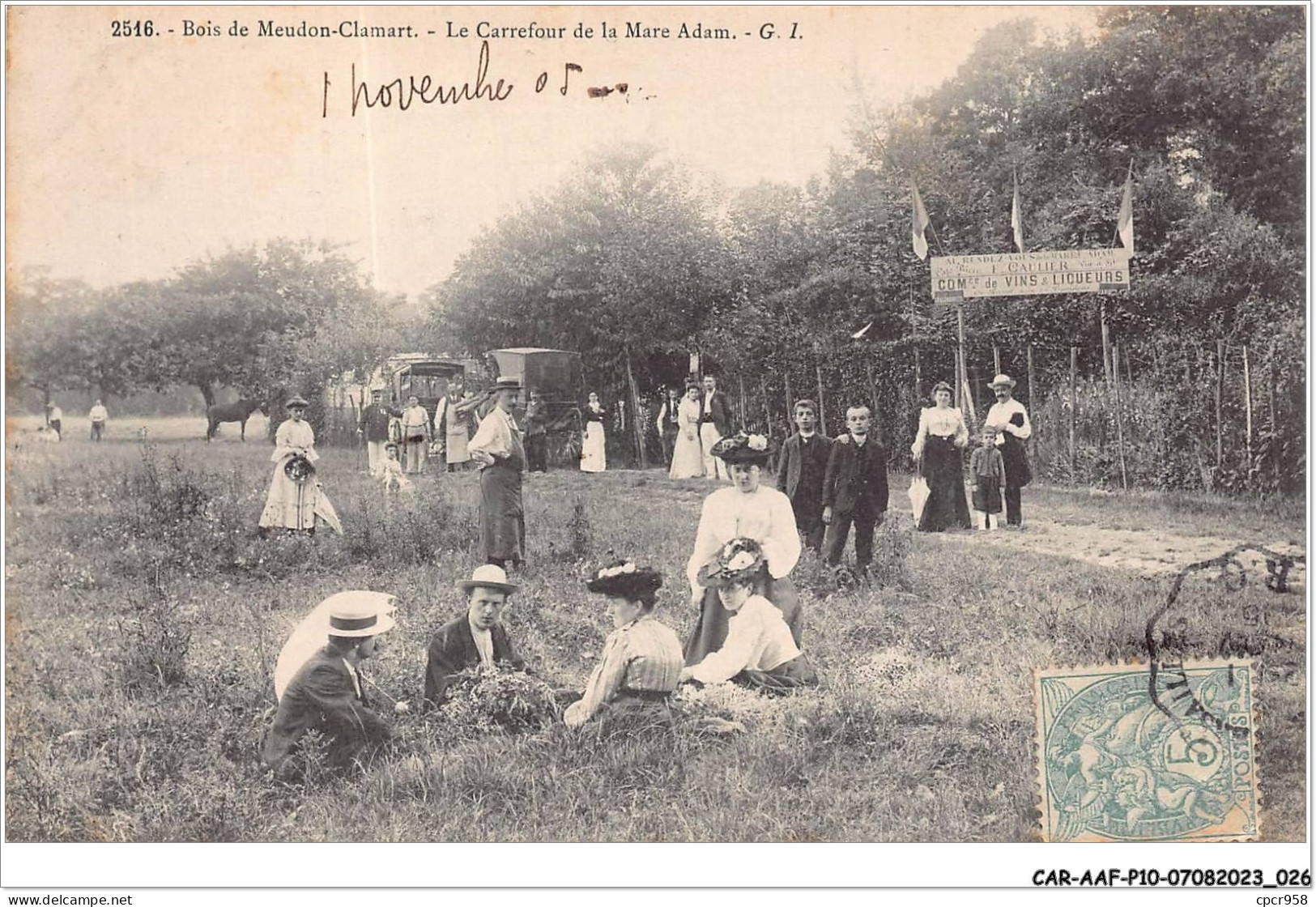 CAR-AAFP10-92-0869 - Bois De MEUDON-CLAMART - Le Carrefour De La Mare Adam - Clamart