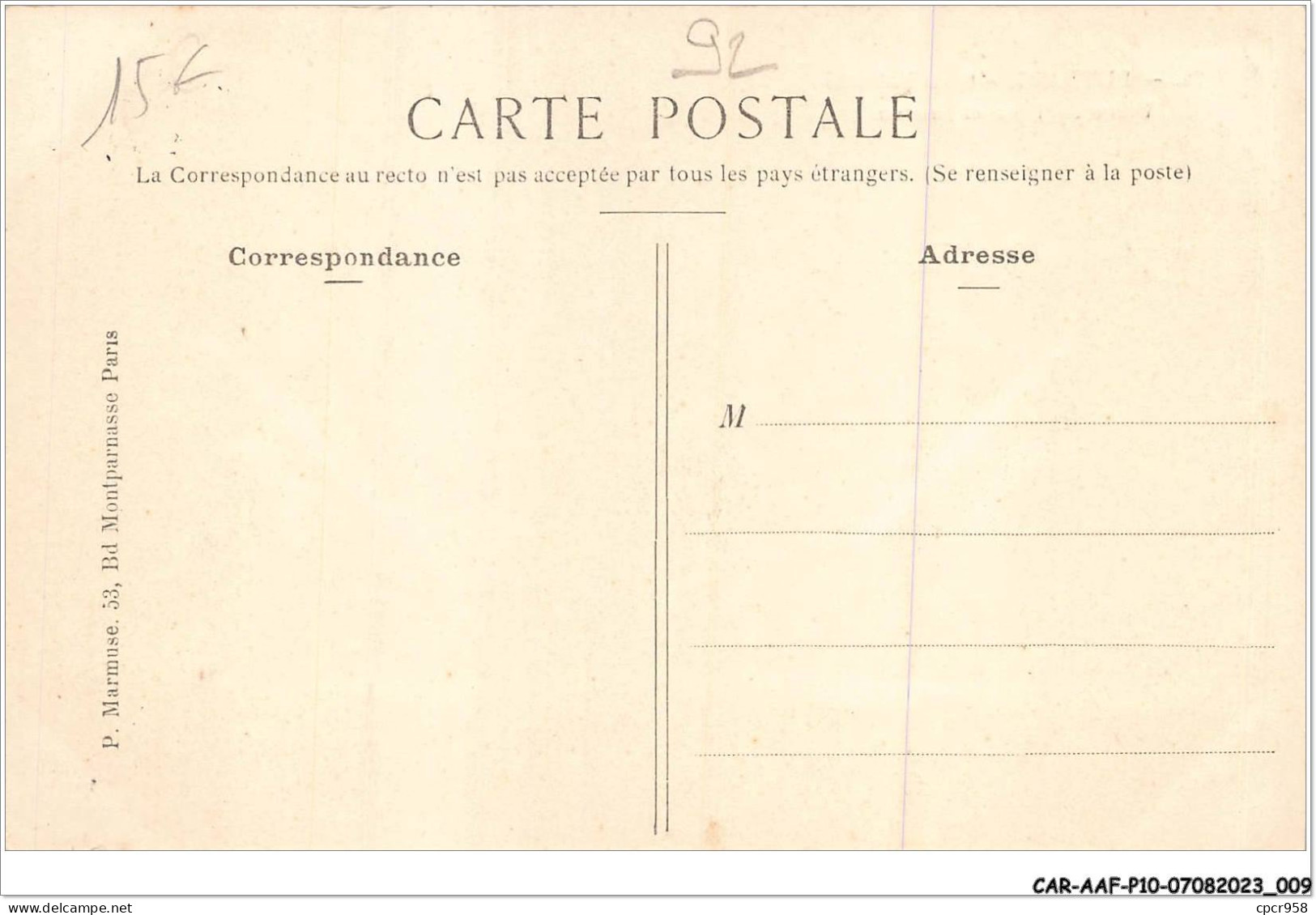 CAR-AAFP10-92-0860 - PUTEAUX - Quai National - Usine De Dion Et Bouton - Puteaux