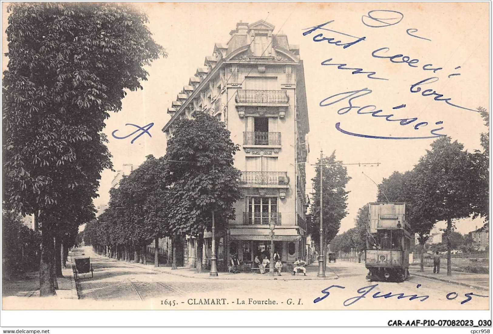 CAR-AAFP10-92-0871 - CLAMART - La Fourche - Tramway - Clamart