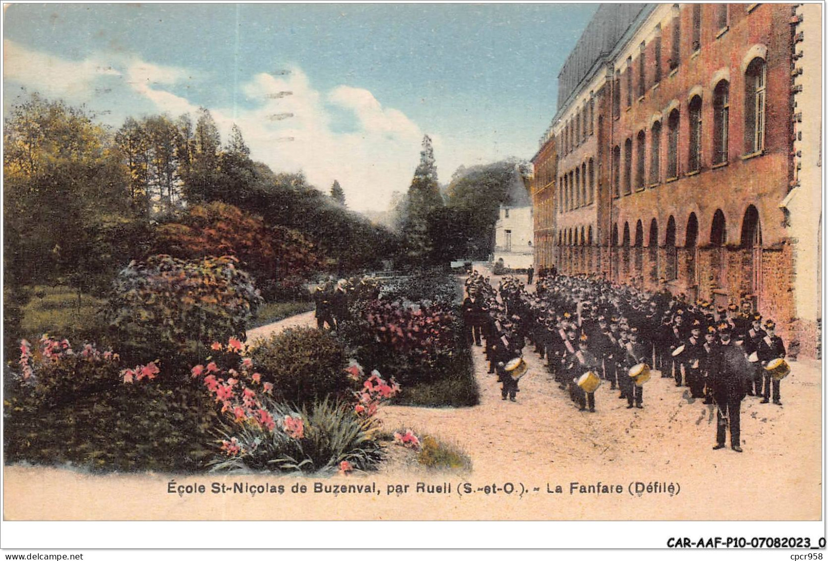 CAR-AAFP10-92-0856 - école Saint-nicolas De Buzenval - Par RUEIL - La Fanfare - Rueil Malmaison