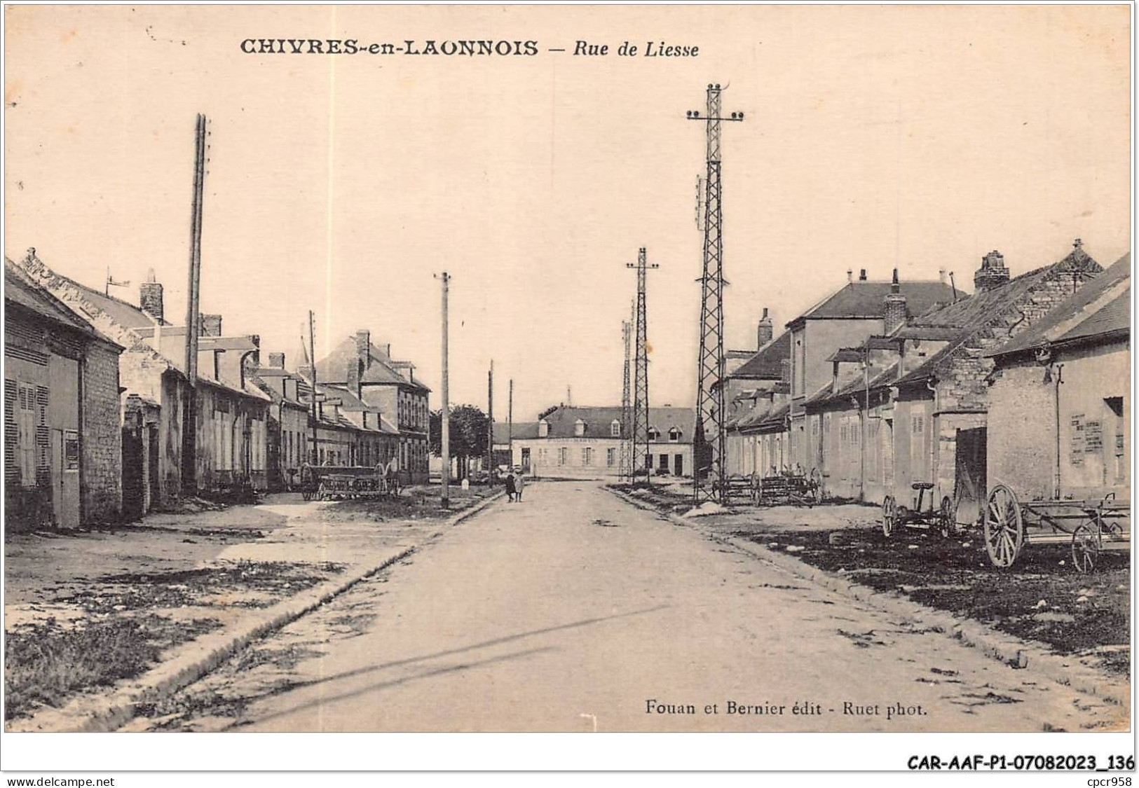 CAR-AAFP1-02-0069 - CHIVRES-EN-LAONNOIS - Rue De Liesse  - Other & Unclassified