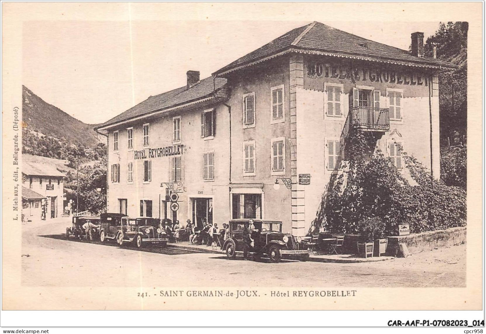 CAR-AAFP1-01-0008 - SAINT GERMAIN-DE-JOUX - Hôtel Reygrobellet - Unclassified