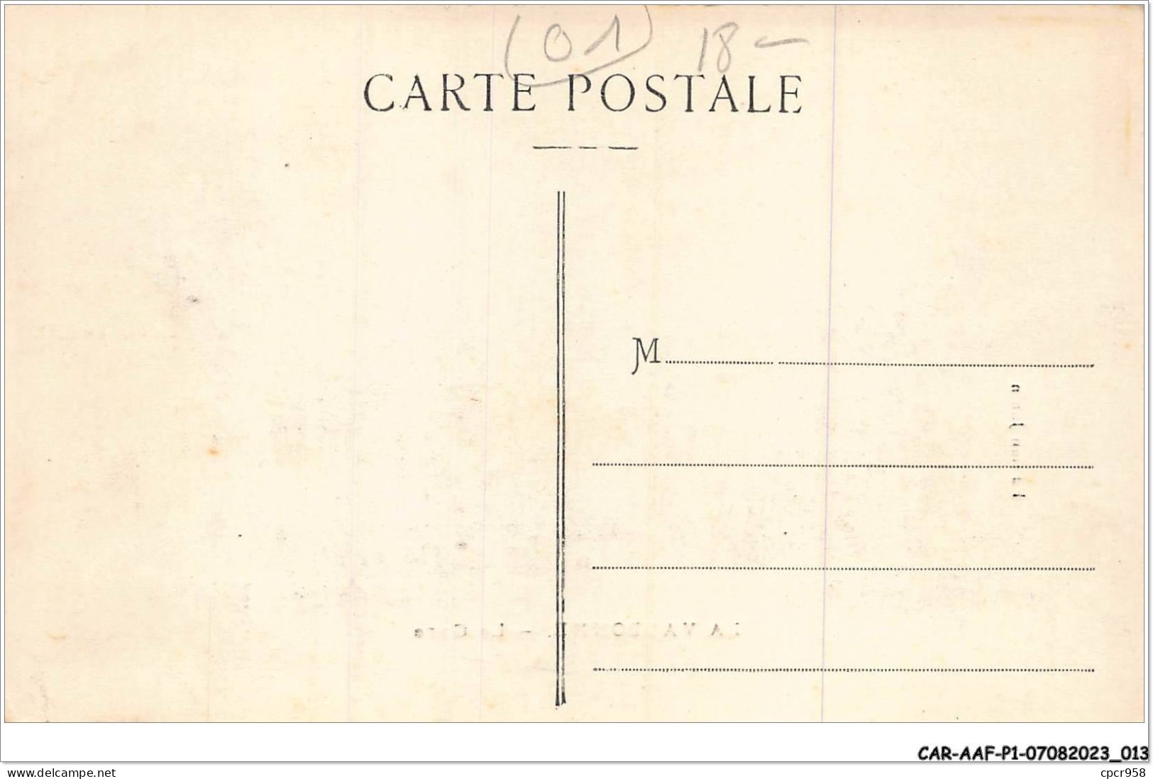 CAR-AAFP1-01-0007 - LA VALBONNE - La Gare - Unclassified