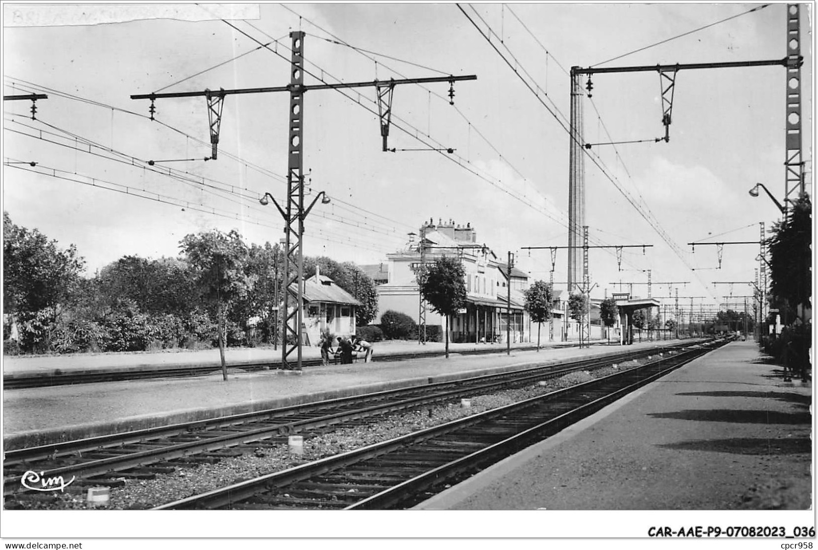 CAR-AAEP9-89-0854 - BRIENON-SUR-ARMANCON - La Gare - Brienon Sur Armancon