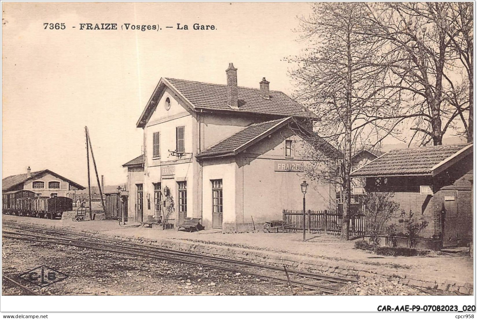 CAR-AAEP9-88-0846 - FRAIZE - La Gare - Fraize