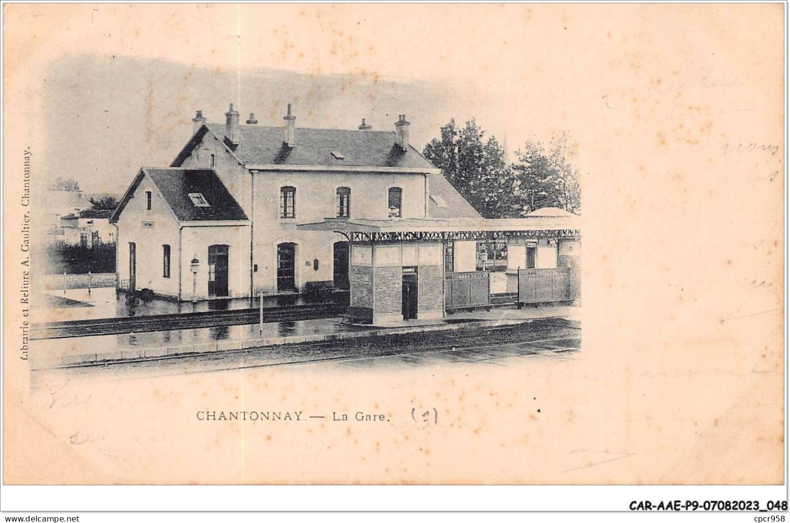 CAR-AAEP9-85-0860 - CHANTONNAY - La Gare - Chantonnay