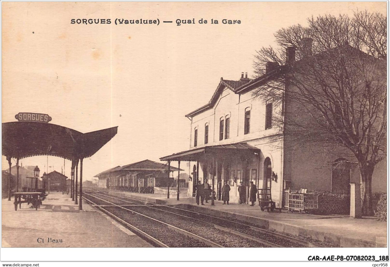 CAR-AAEP8-84-0821 - SORGUES - Quai De La Gare - Sorgues