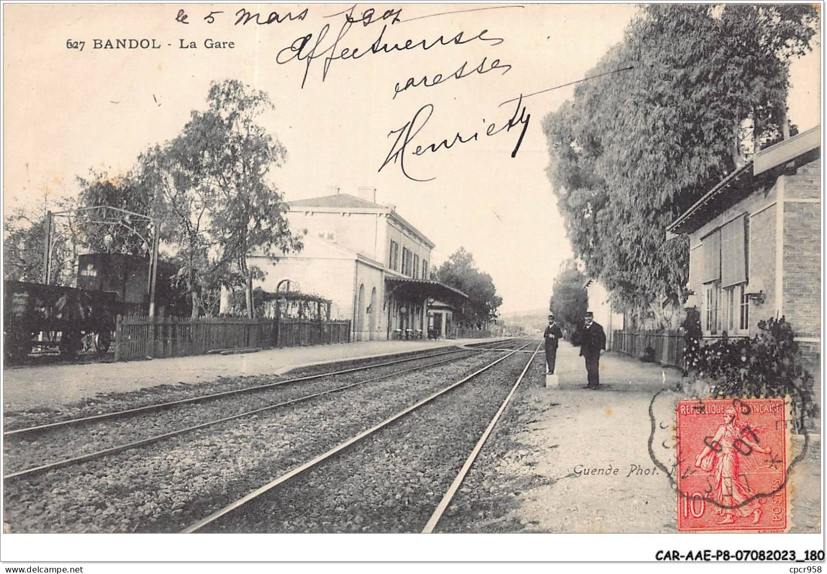 CAR-AAEP8-83-0817 - BANDOL - La Gare - Bandol