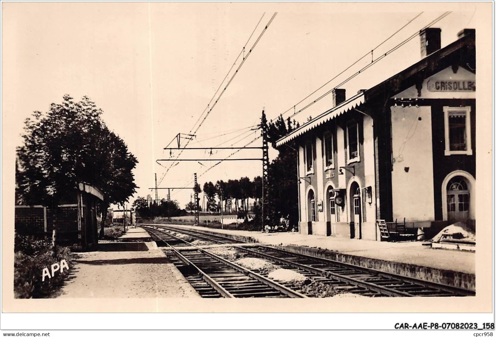 CAR-AAEP8-82-0806 - GRISOLLES - La Gare - Grisolles