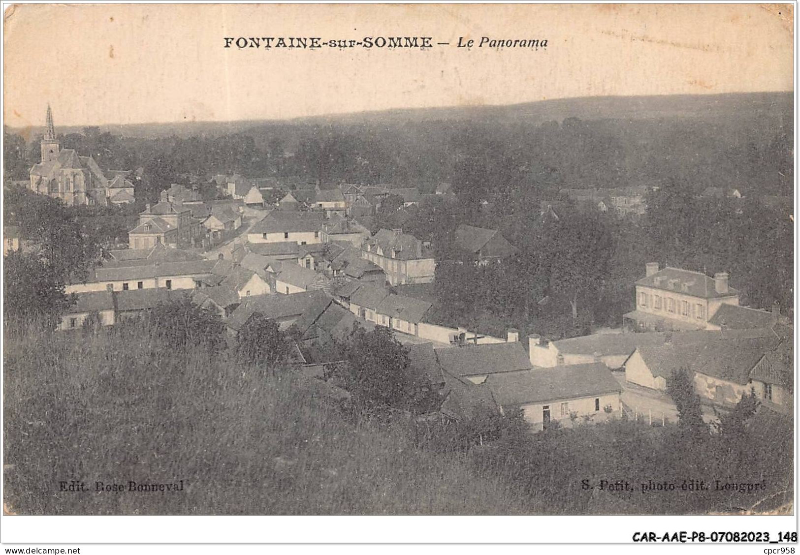 CAR-AAEP8-80-0801 - FONTAINE-SUR-SOMME - Le Panorama - Sonstige & Ohne Zuordnung