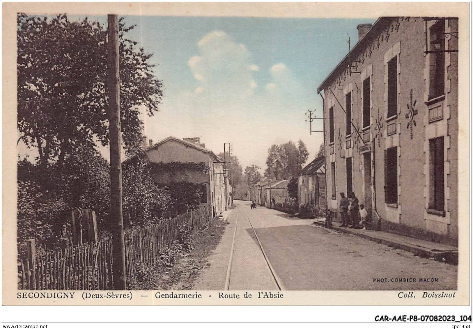 CAR-AAEP8-79-0779 - SECONDIGNY - Gendarmerie - Route De L'absie - Secondigny