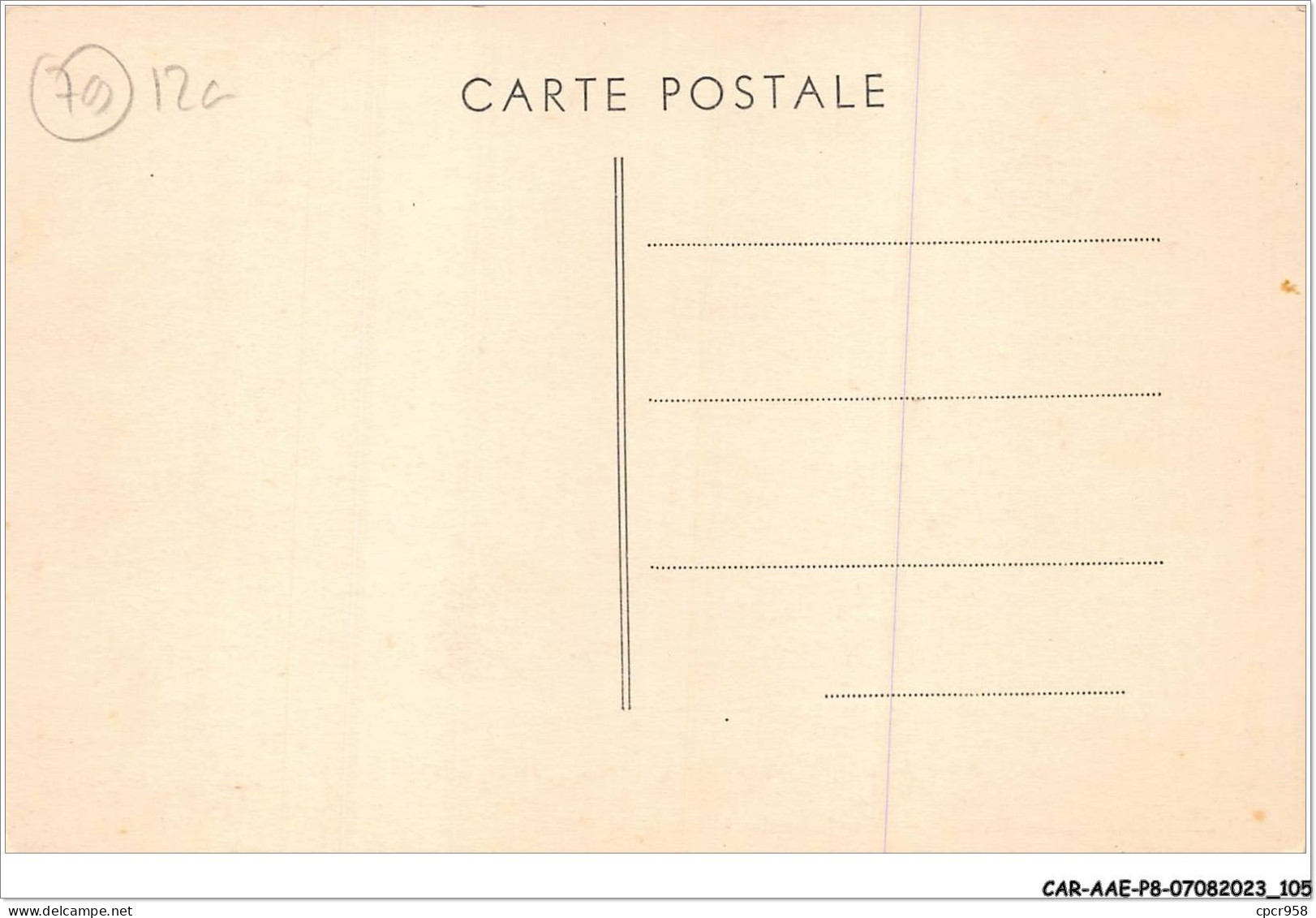 CAR-AAEP8-79-0779 - SECONDIGNY - Gendarmerie - Route De L'absie - Secondigny