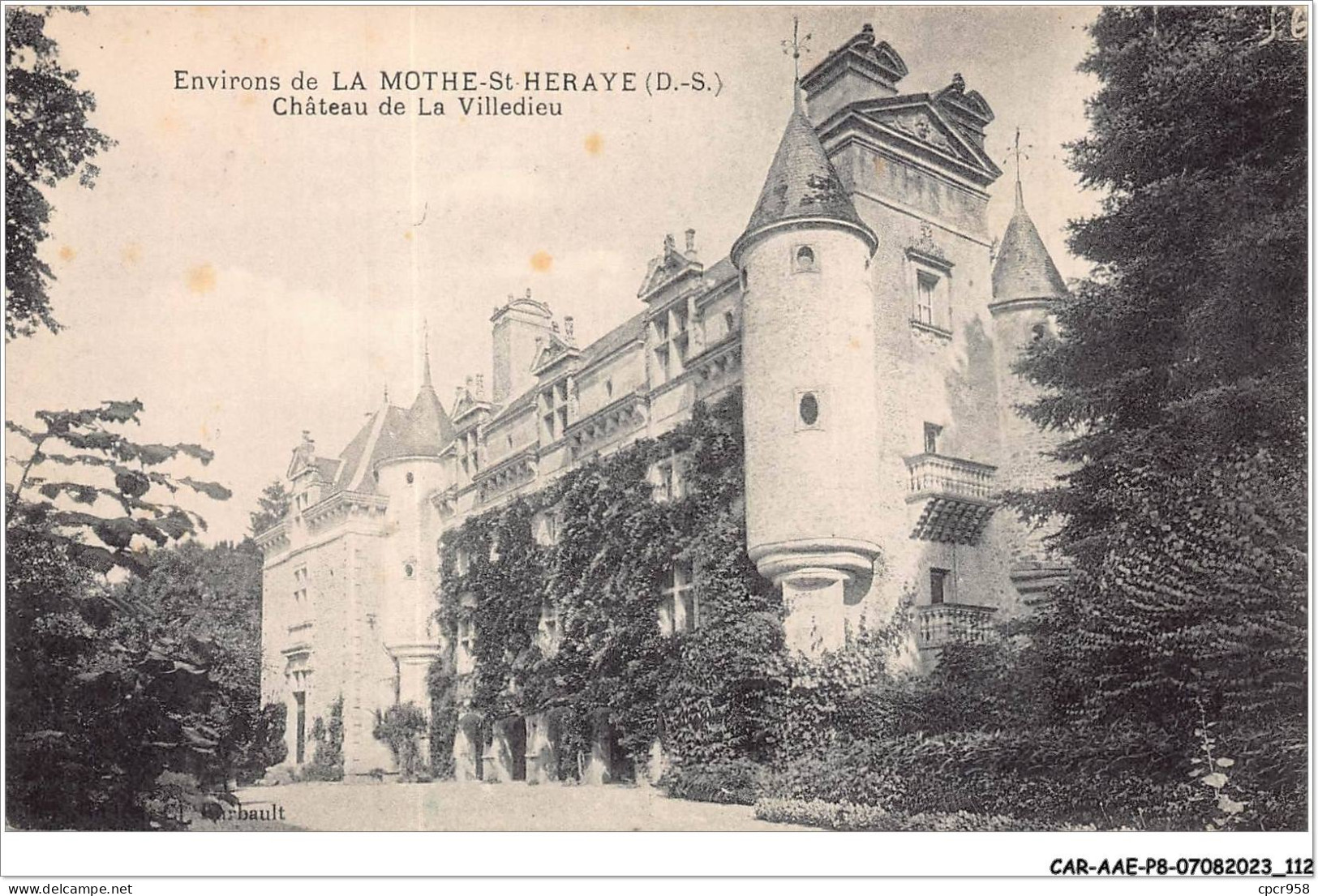 CAR-AAEP8-79-0783 - Environs De MOTHE-ST-HERAYE - Chateau De La Villedieu - La Mothe Saint Heray