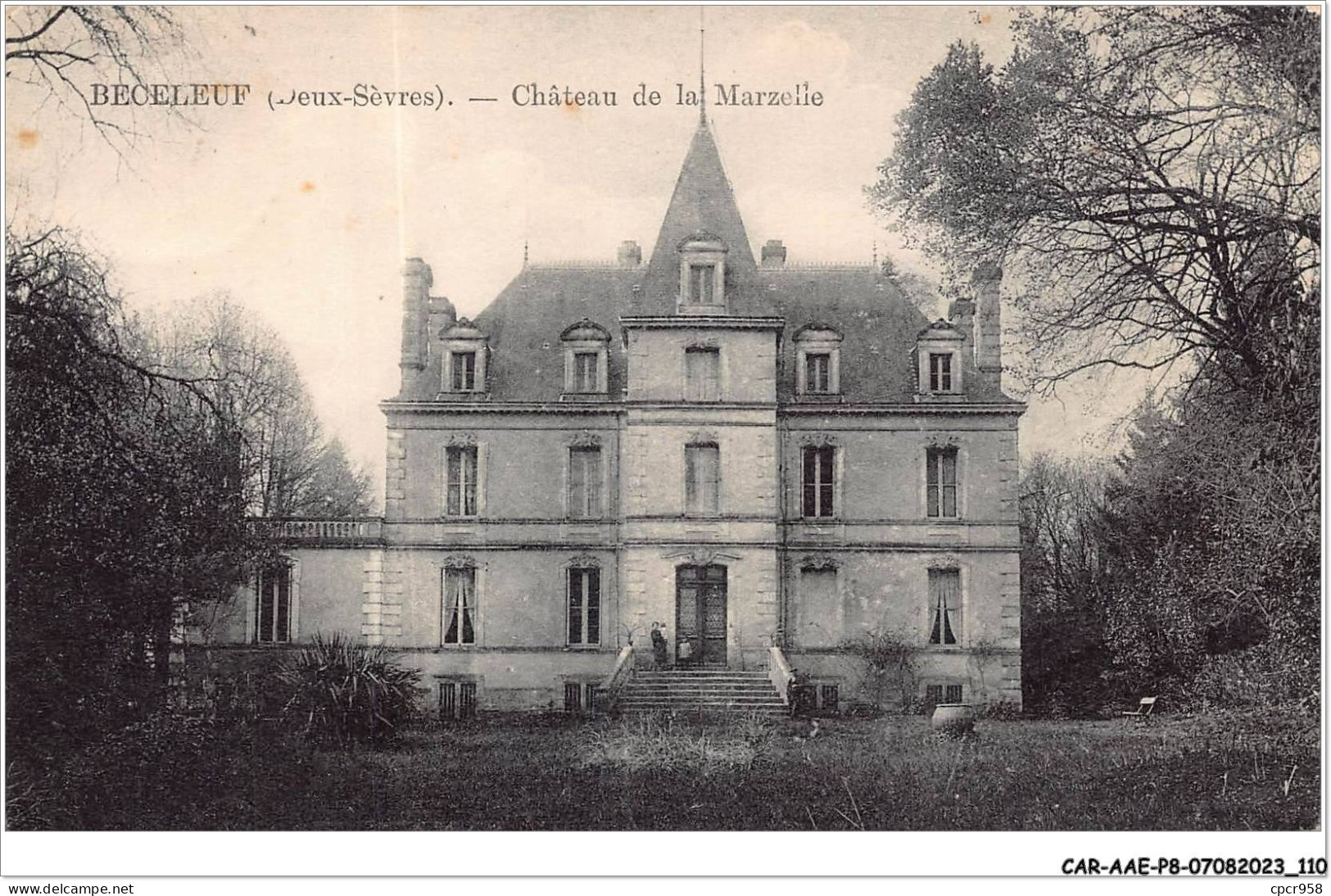 CAR-AAEP8-79-0782 - BECELEUF - Chateau De La Marzelle - Autres & Non Classés