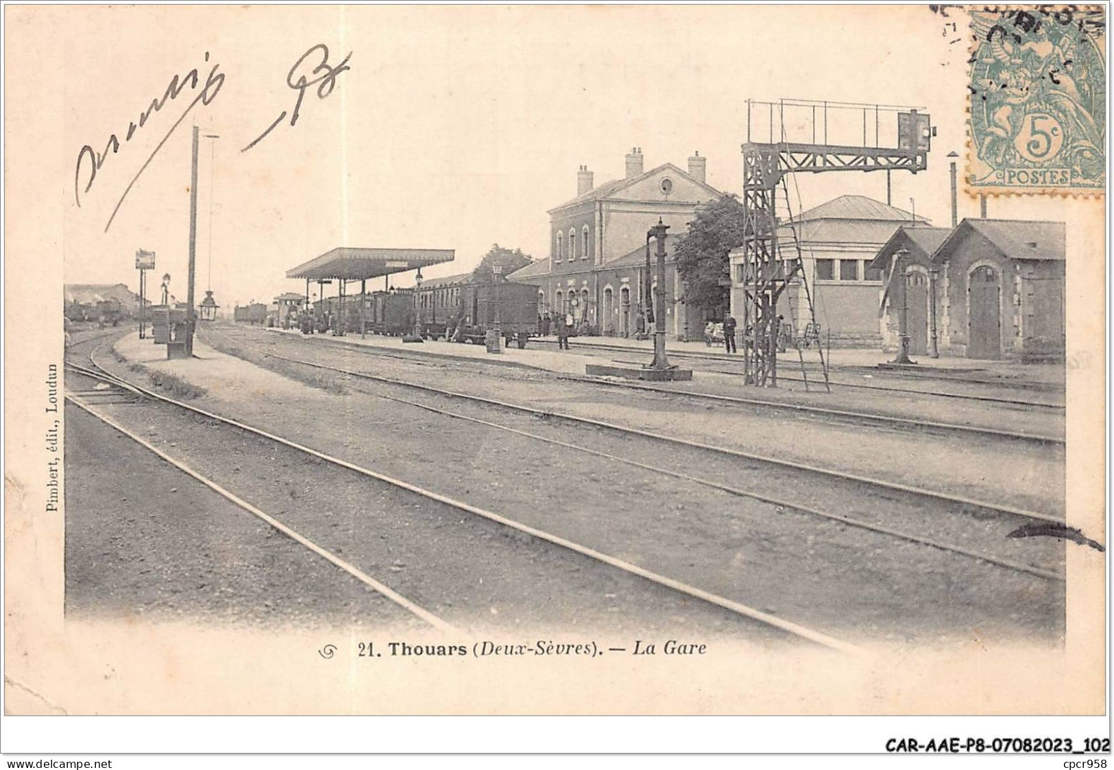 CAR-AAEP8-79-0778 - THOUARS - La Gare - Thouars