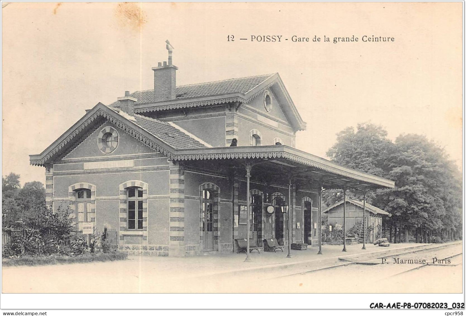 CAR-AAEP8-78-0743 - POISSY - Gare De La Grande Ceinture - Poissy