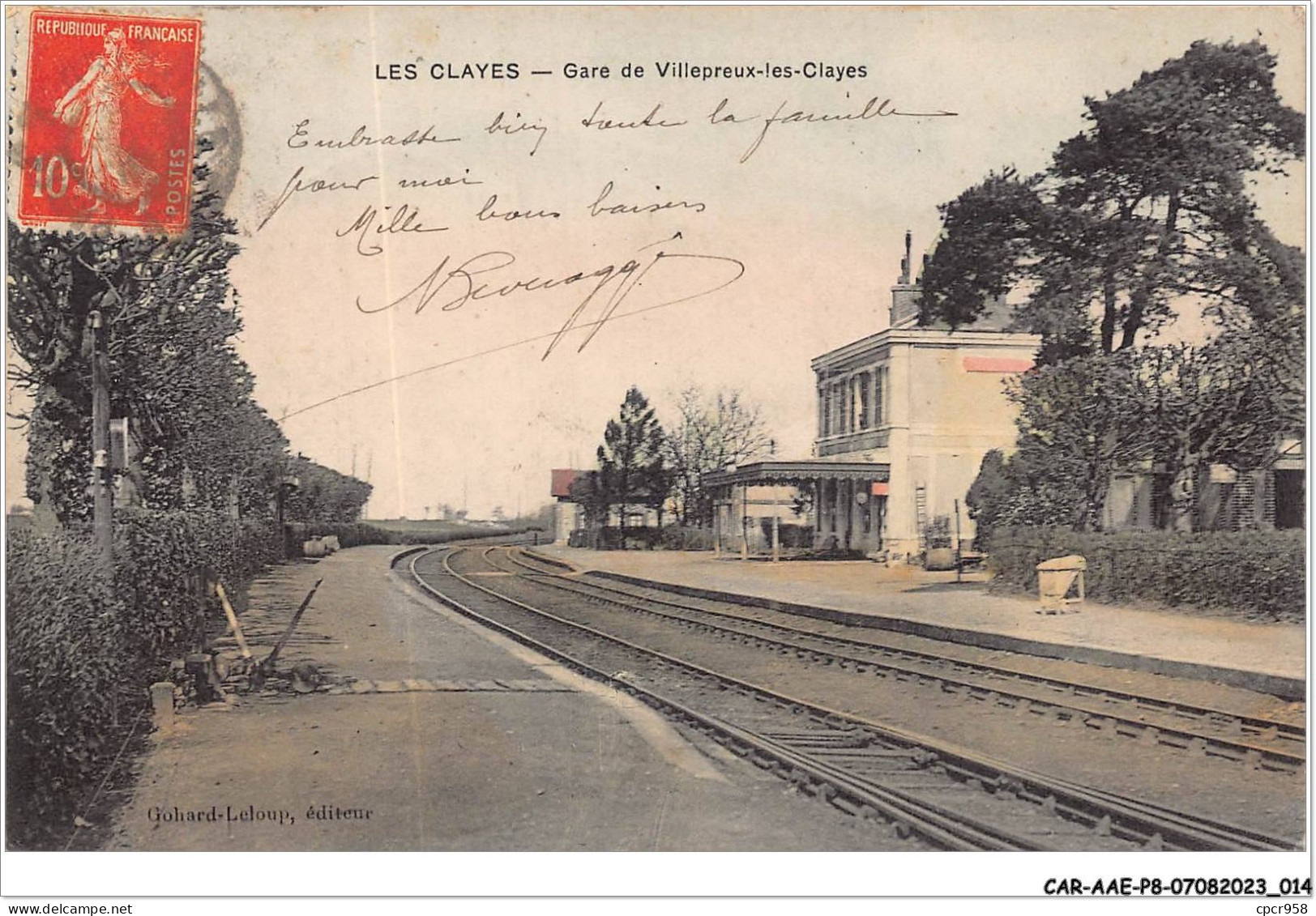 CAR-AAEP8-78-0734 - LES CLAYES - Gare De Villepreux-les-clayes - Les Clayes Sous Bois