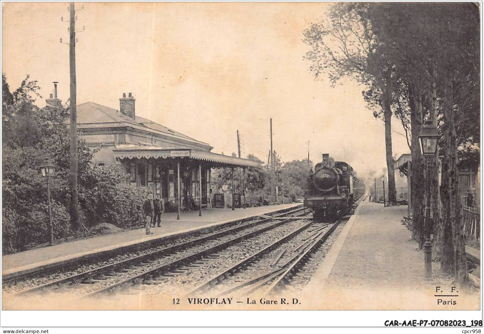 CAR-AAEP7-78-0720 - VIROFLAY - La Gare Rived Droite - Train - Viroflay